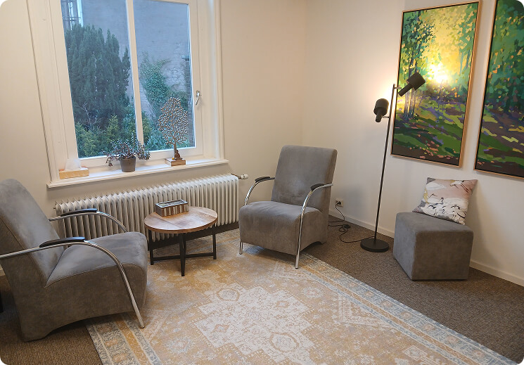 Foto praktijkruimte Mens en Foccus